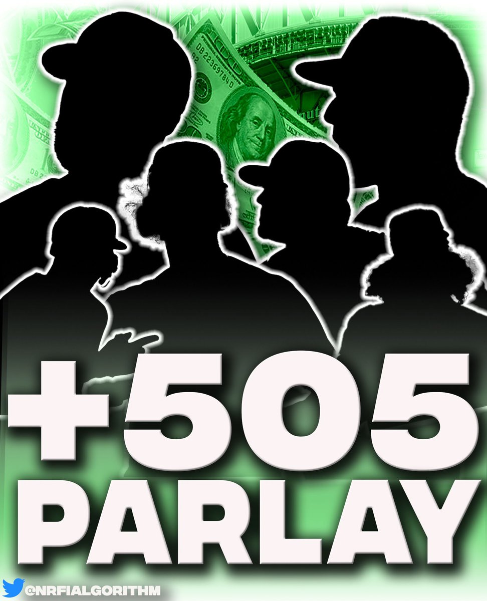 NRFIalgorithm's tweet image. ⚾️ 6 pitchers, 18 outs, +505 parlay.

✍️ DM me “NOW” if you want a FREE 3 leg AI calculated +505 NRFI parlay. (RT’s are answered first)

🔥 Going for our 3rd straight parlay CASH. (6-0 on NRFI’s past 2 days)