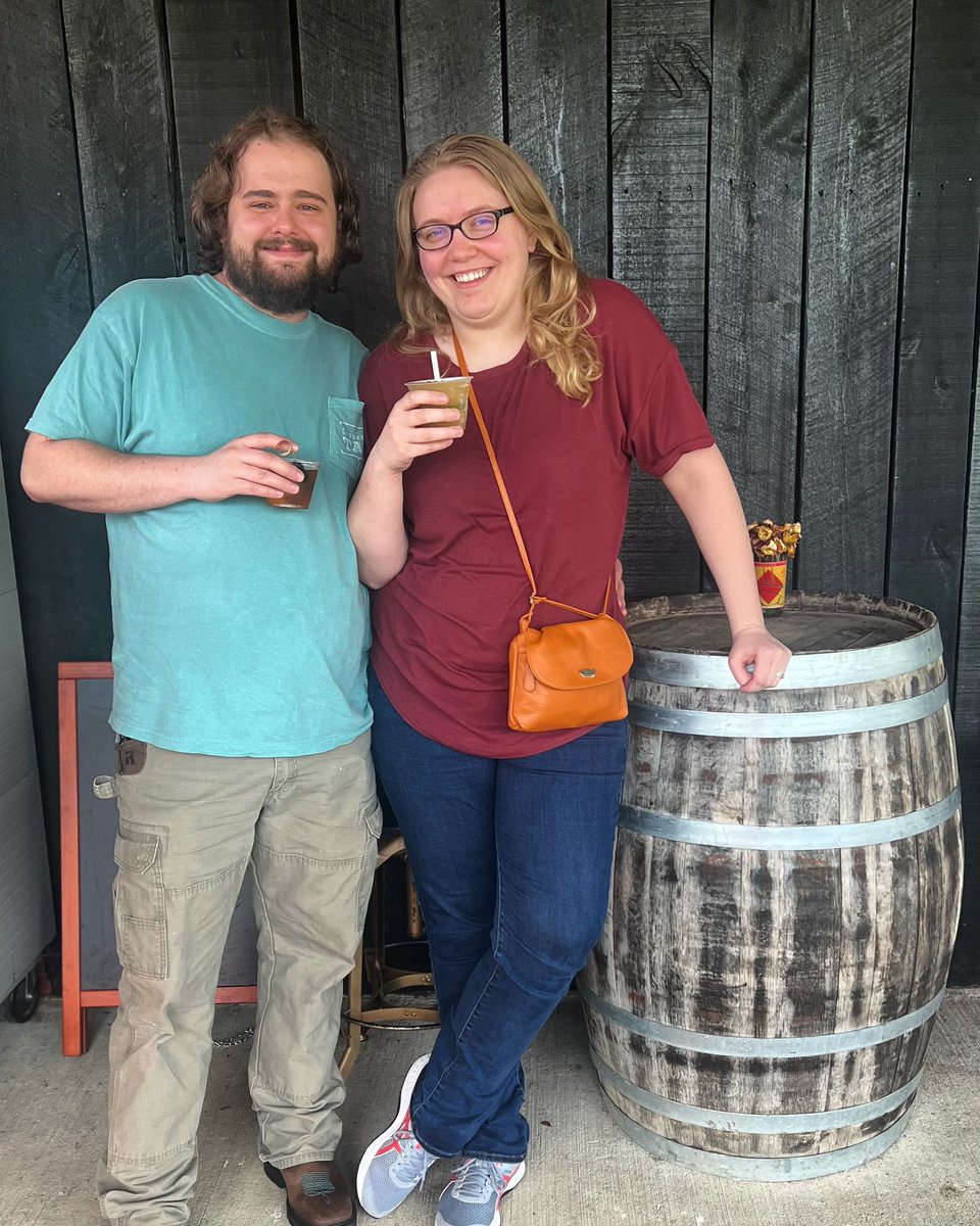 Alice and Matthew are honey moonin’ on the Kentucky Bourbon Trail. They ended their Whiskey Thief tour with a couple of craft cocktails from our bar! 🥃

#craftcocktails #whiskeythiefdistillingco #whiskeythief #whiskey #bourbon #singlebarrelbourbon #craftbourbon #craftdistillery