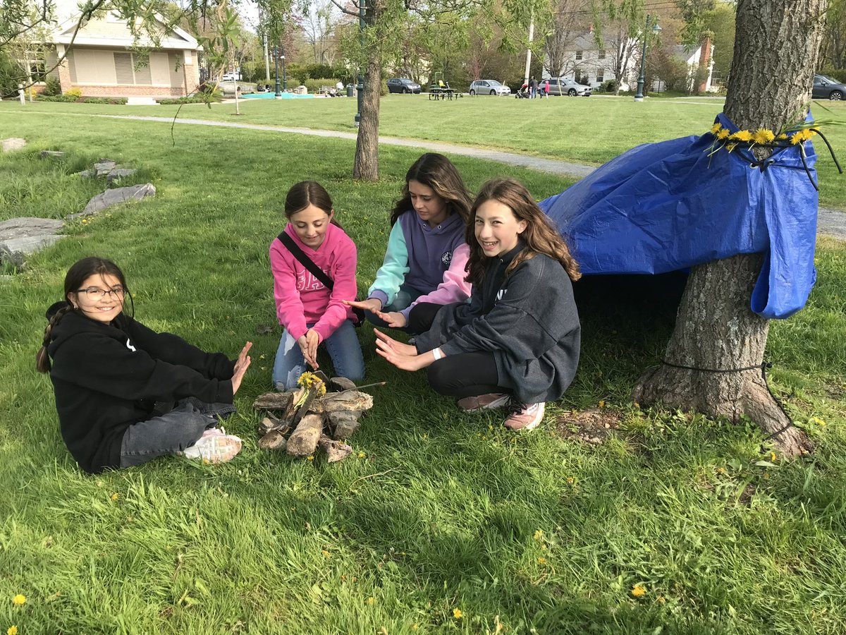 RPSRavens's tweet photo. @ASDS_PhysEd building shelters https://t.co/6i6nsNCTXU