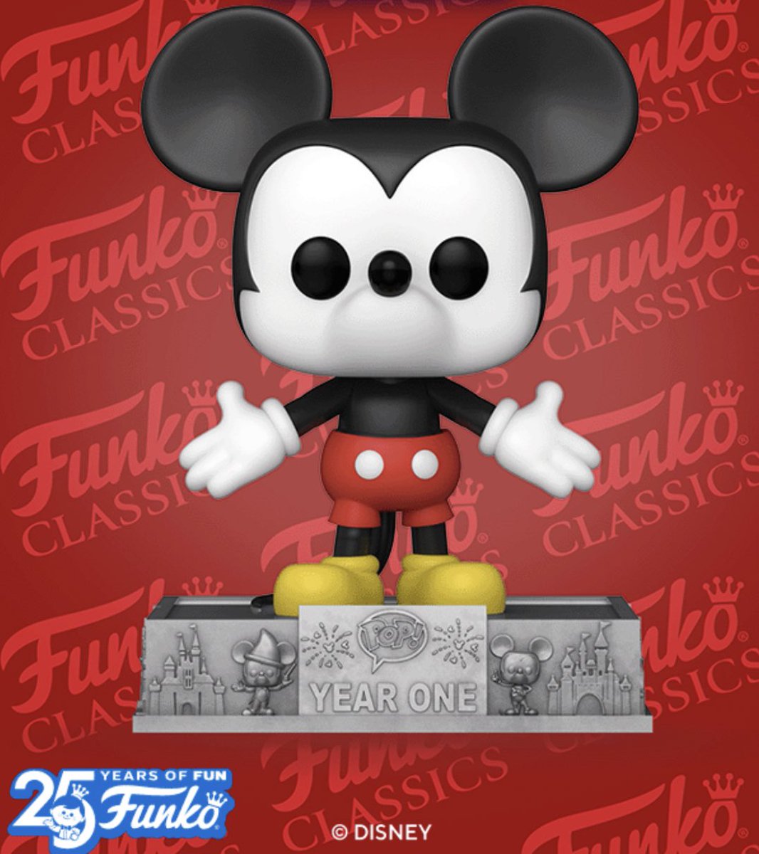 Funko Pop! Classics - Disney - Mickey Mouse 25th Anniversary