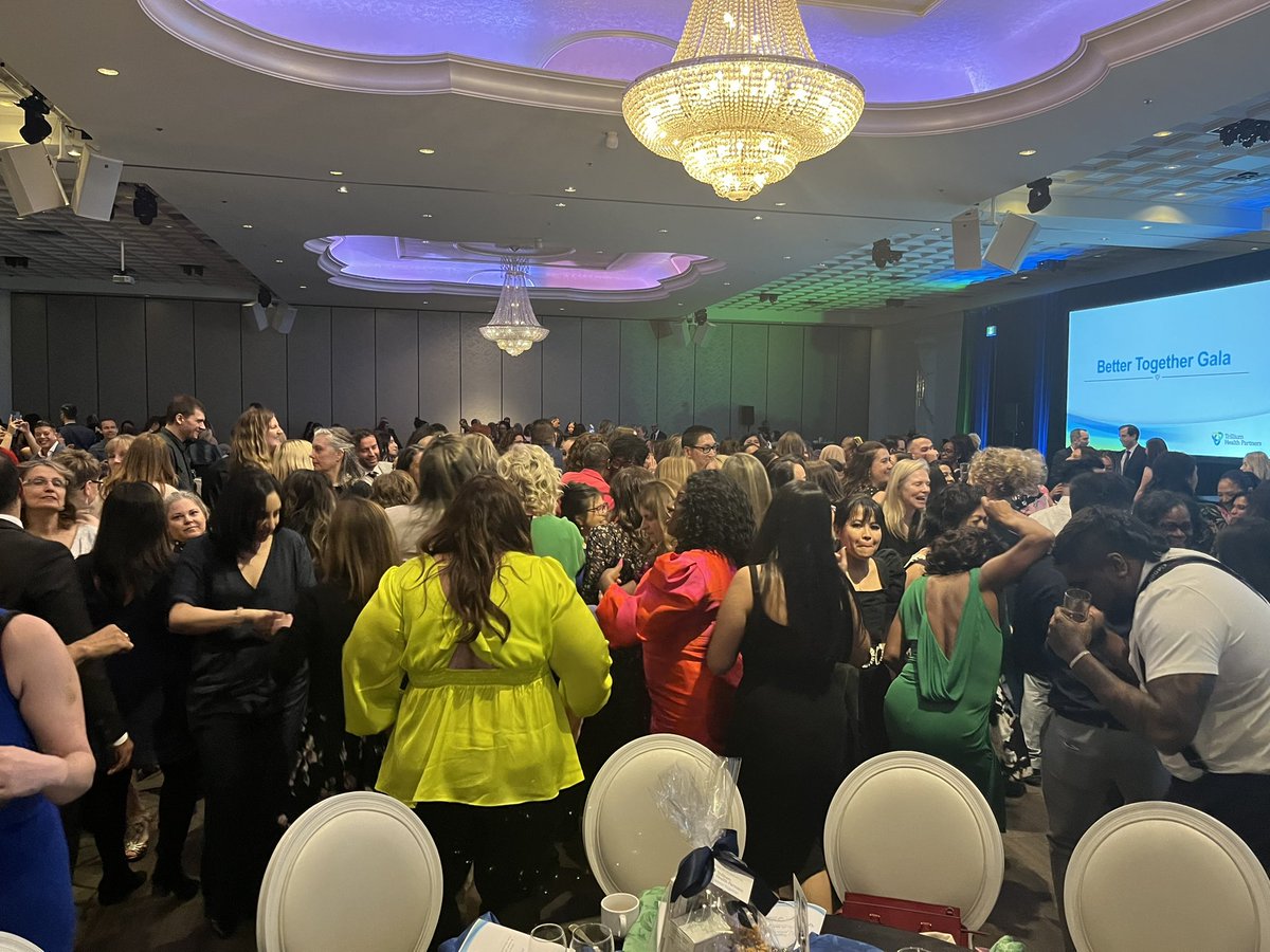 Celebrating excellence at <a href="/THP_hospital/">Trillium Health Partners</a>’s Better Together Awards Gala. Congratulations to all of the award recipients! 🏆 We are truly better together 🏆Here is the Professional Practice Team, and some of our friends in Quality celebrating in style with Farah <a href="/hijabi_rn/">Farah  فرح</a> &amp; Nazia