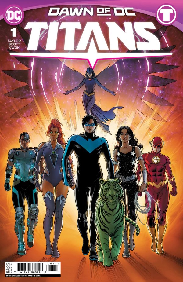 @DCOfficial Titans #1 will be featured in our next review.
#TomTaylor #NicolaScott #DCComics
#comicbooks #NewTeenTitans