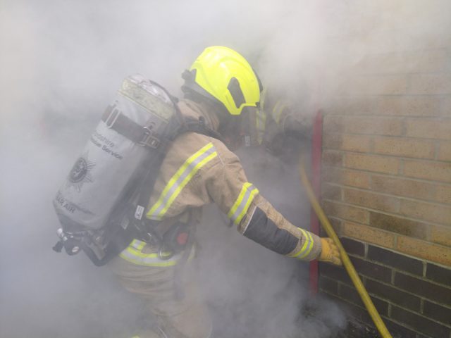 HEMELFIRE's tweet photo. White watch have had busy couple of days. Operational incidents, BA training, SEED visits, DEPU training, assisting the current ICL 1 course at @JESA_HFRS and completing community fire safety in our local area. Have a lovely weekend everyone! https://t.co/wKAE0wz8QK