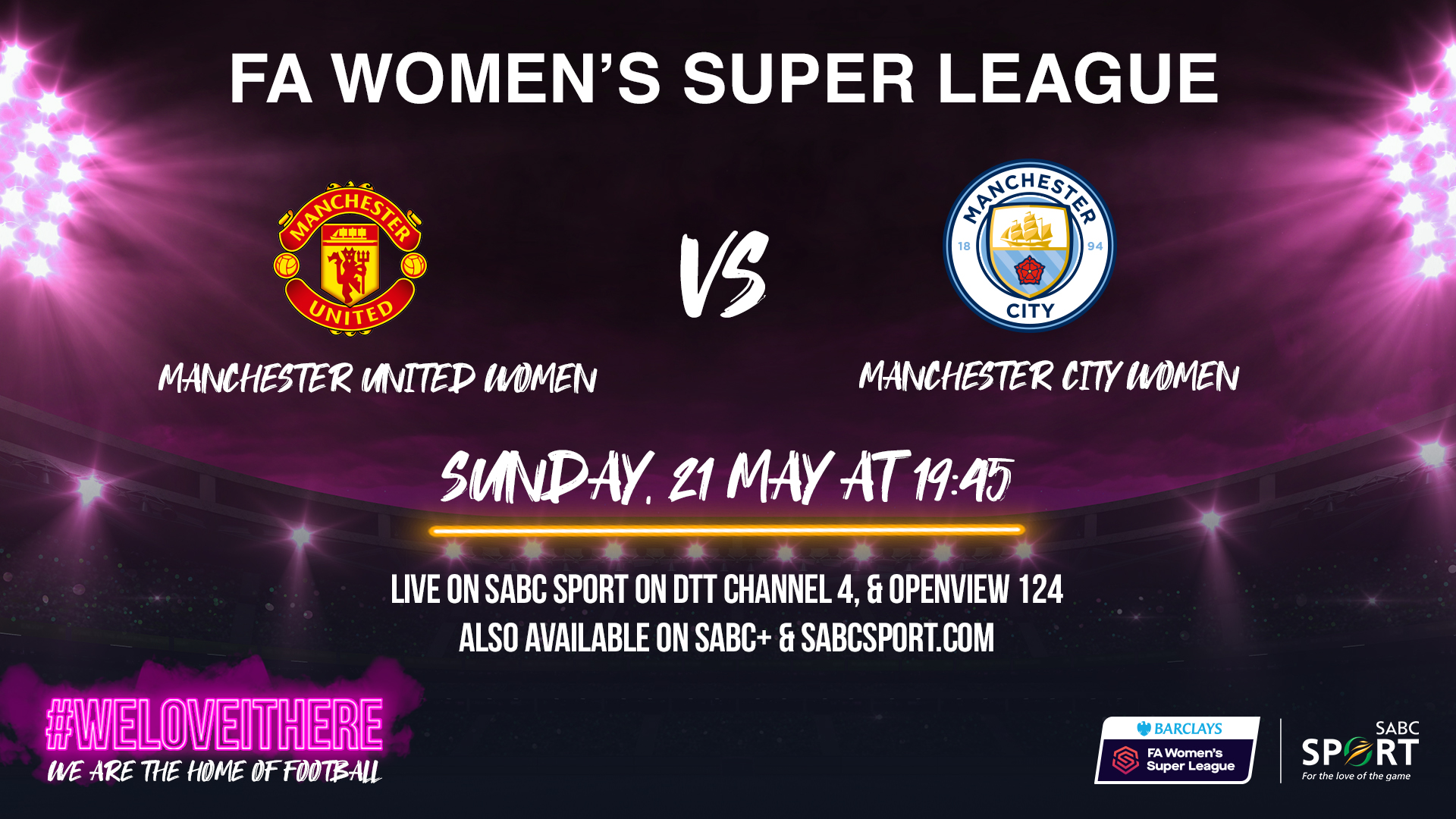 Manchester United vs Manchester City LIVE: Women's Super League