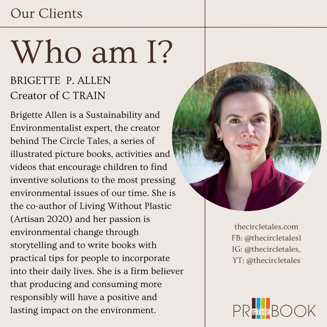 PRbytheBook's tweet photo. PR by the Book #ClientIntroduction featuring Brigette P. Allen of The Circle Tales!

📖 C TRAIN
🔎 Children’s Book
📆 June 2023

Read her full client bio &amp; book description here: https://t.co/evfbuF9Uss https://t.co/0uNrlPz47a