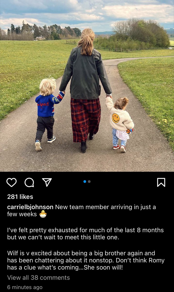 Best for Britain on Twitter "🚨 BREAKING Carrie Johnson has announced