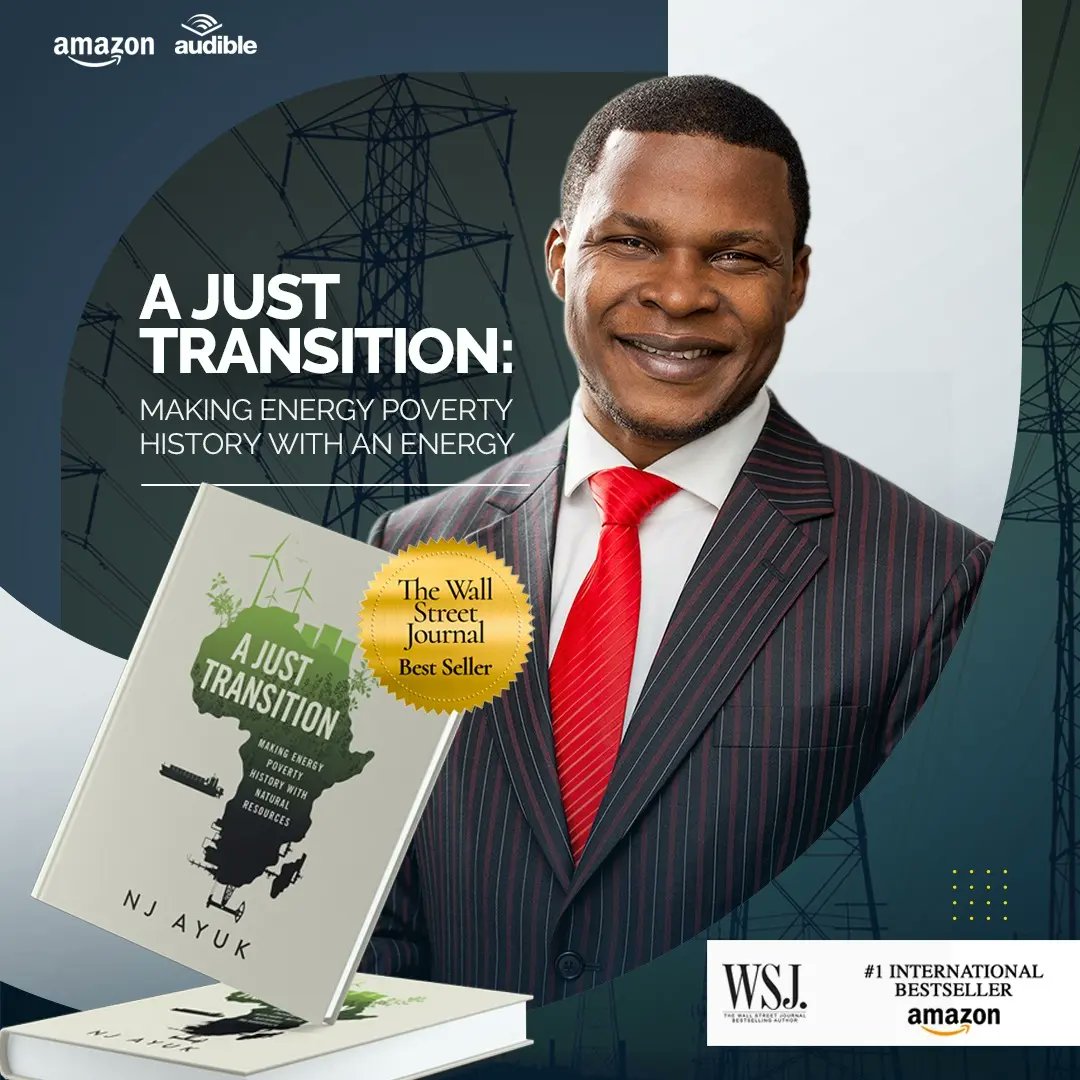 nj_ayuk's tweet photo. I am deeply honored by the overwhelming response to ‘A Just Transition: Making Energy Poverty History with an Energy Mix.‘ This recognition signifies a collective realization that we must address energy poverty with urgency and fairness.

Africa is an energy-rich continent, and while global pressures to abandon fossil fuels continue to mount, this book puts into perspective the crucial role oil and gas will continue to play in Africa, and the growing need for Africa to adopt its own path to the energy transition.  

By using every energy resource at our disposal, increasing investment across the entire African energy value chain, and prioritizing local content and capacity building, together, we can build a future where everyone has access to reliable and sustainable energy.