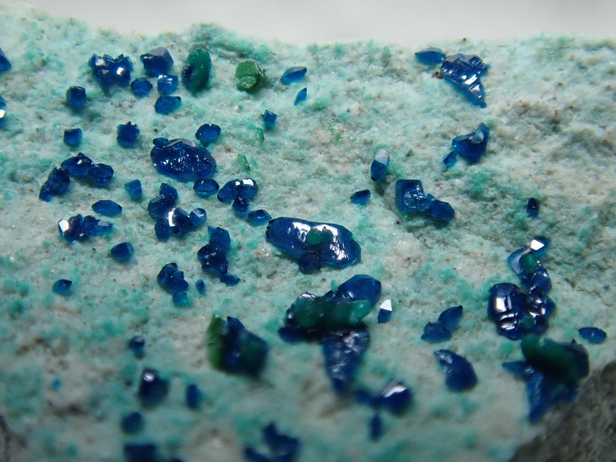 Bump_cloud's tweet image. 昔の写真から。
大隅石、キノ石、天藍石、コルネ鉱