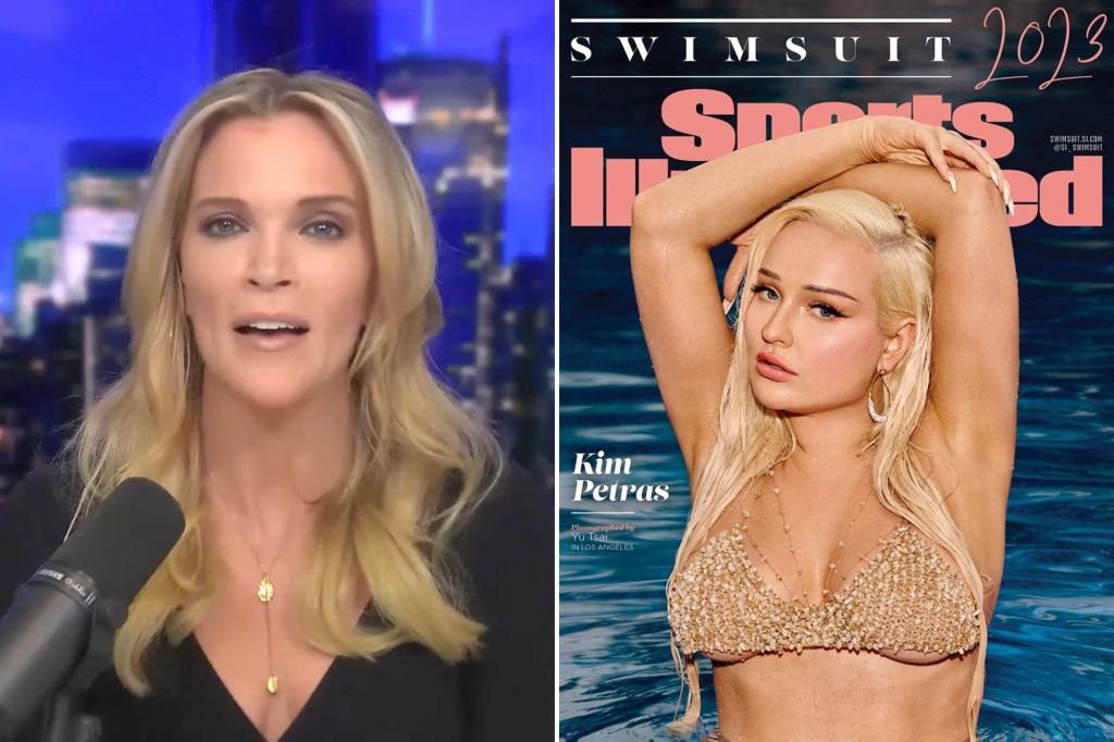 Megyn Kelly says SI Swimsuit cover featuring trans pop star Kim Petras will be a turn off to teen boys trib.al/dBR1nHG