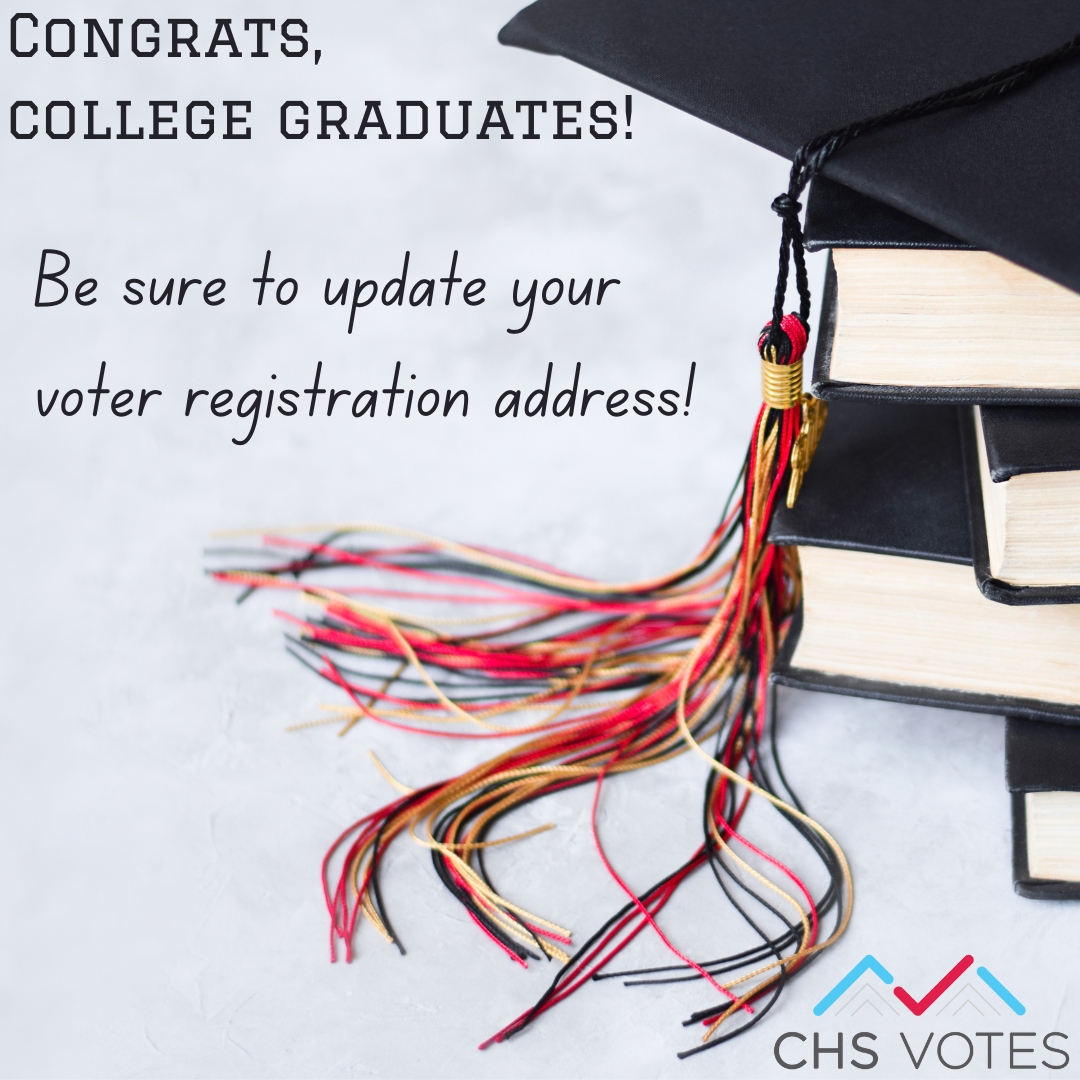 Make sure you're vote ready after graduation day! 🎓✅

#CHSVotes #Charleston #CharlestonSC #SCNews #SCVotes #Voting #VoteReady #Graduation #College #2023Elections #Elections #ElectionSeason