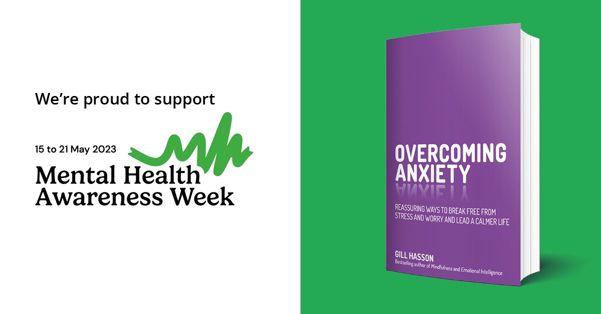 Final #competition of the week to support #MentalHealthAwarenessWeek  Today’s book is Overcoming Anxiety by @gillhasson For a chance to #win RT and Like. Winner picked on Monday. UK only. #ToHelpMyAnxiety
