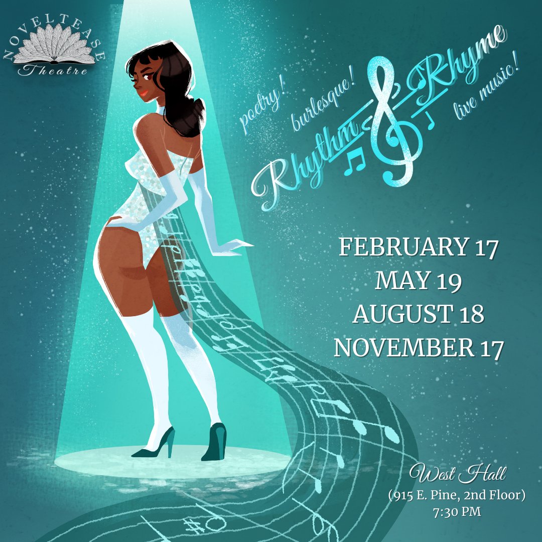 NovelteaseSEA's tweet photo. Rhythm &amp; Rhyme is Tonight! 💃 - https://t.co/1v7G9ctNz3 https://t.co/cIqSl1I7Ri