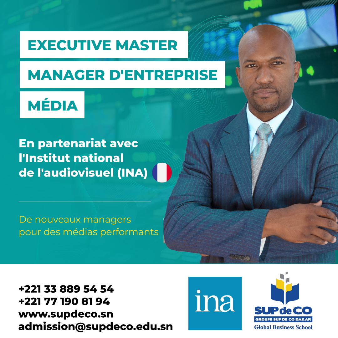 [ Executive Master Manager d’Entreprise Media ] #supdecodakar x #ina 🎥

Rejoignez dès maintenant, une communauté internationale de manager médias.

Inscriptions supdeco.sn/formation/exec…

 #medias #journaliste #executivemaster #master #formationprofessionnelle #presse