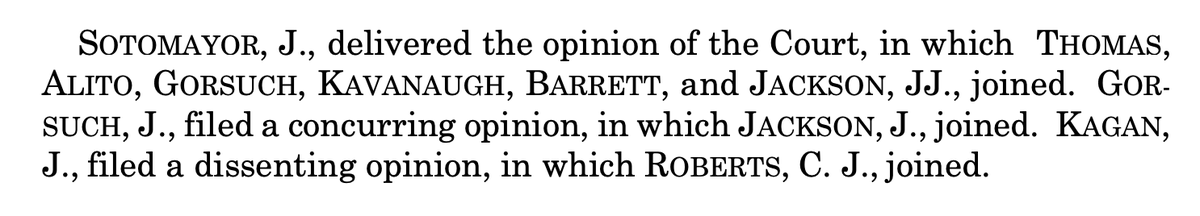 There will not be many opinions from #SCOTUS where Justice Sotomayor will be on the same side as Justice Barrett while Justice Kagan writes the dissent with the Chief Justice. #fairuse #copyright #AndyWarhol #Prince #LynnGoldsmith
