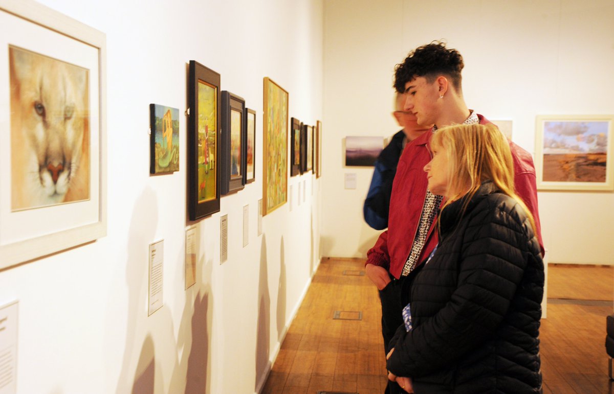 Dick_Institute's tweet photo. What a night! And what a wonderful showcase of amazing artwork by Ayrshire artists - congratulations to all at the Dick Institute Open Art Exhibition launch and celebration last night!  💥🤩✨
https://t.co/9dtNbLt0xN https://t.co/zyCtP0dpKp