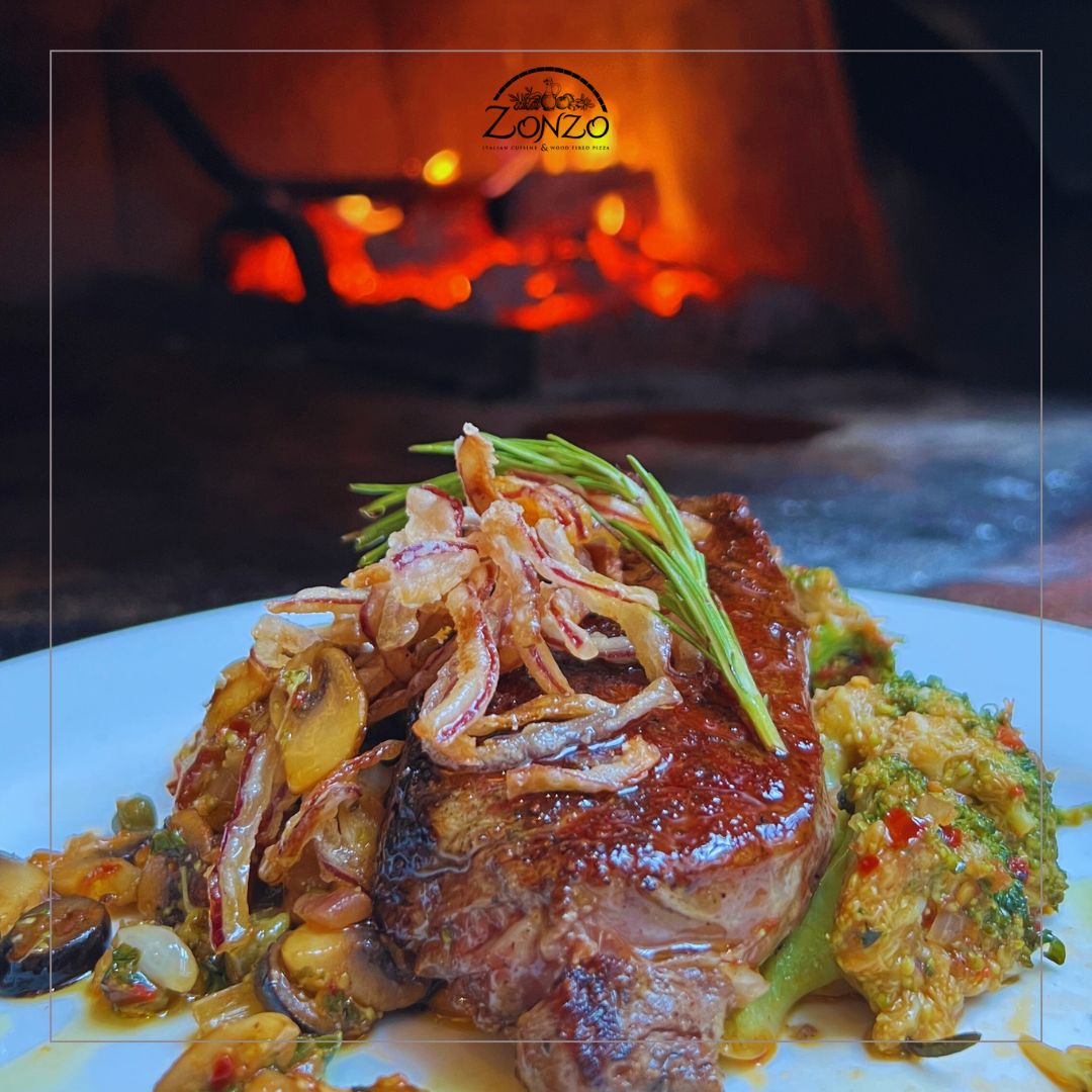 Did you try our Bistecca alla Zonzo ? Prepared for a taste explosion that will leave you wanting more. #zonzorestaurant #italianrestaurant