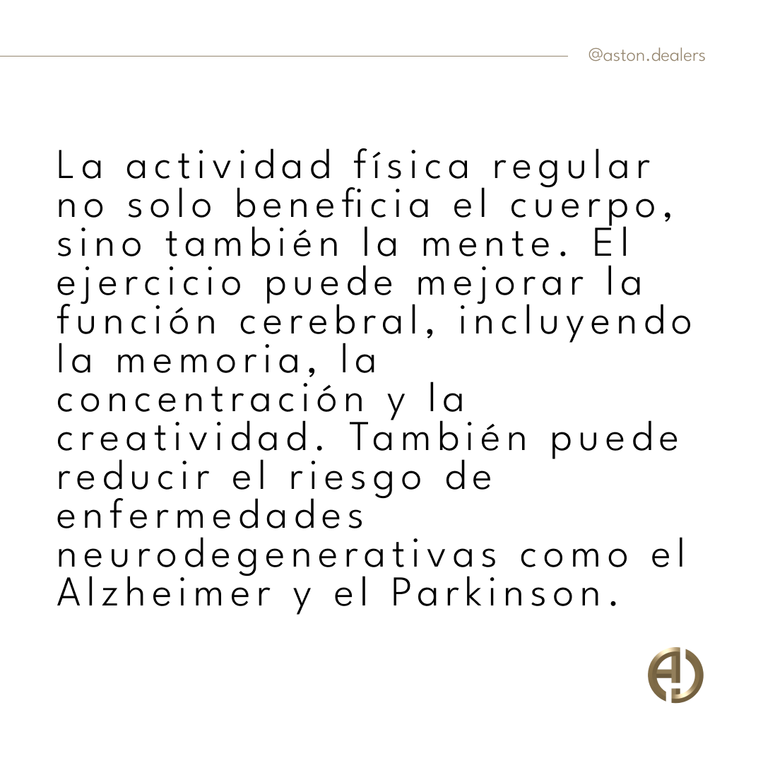 AstonDealers's tweet photo. La actividad física regular es fundamental para mantener una buena salud y bienestar en todos los aspectos de la vida. 
#astondealers #deporte #actividadfísica https://t.co/K0jvKZqEZZ