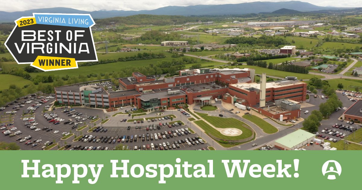 Happy #HospitalWeek! Augusta Health is proud to have been recognized as one of the #BestofVirginia winners for the third year in a row! We are thankful to be serving a community that cares about us as much as we care for it. . #AHFamily