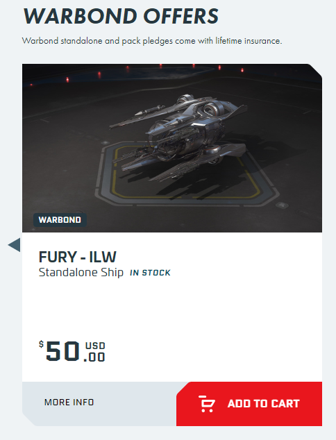 SpaceTomatoGG's tweet photo. The new Mirai Fury is an interesting idea for a ship in Star Citizen. This COULD be an interesting shift in perspective for players as the game shifts to more ship-in-ship strategical gameplay, but we'll see.

A bit more costly than I expected. What do you think #GetInGame? https://t.co/LypHPZUd4n