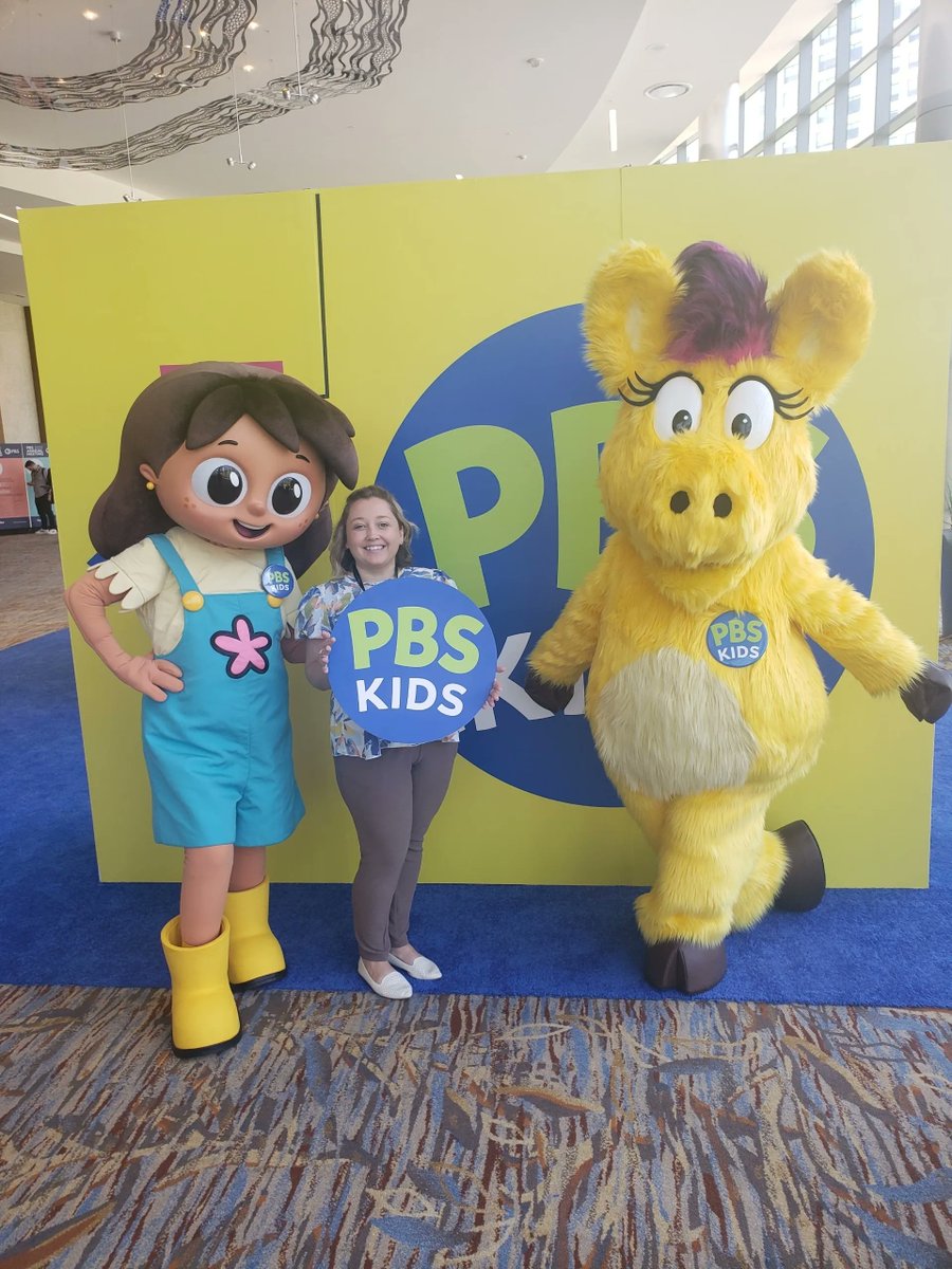 Our WVPB Education Director Maggie Holley says she had a blast this week in San Diego for the PBS Annual Meeting! 📚🍎 #PublicTelevision #WVPB #PBS #PBSKids