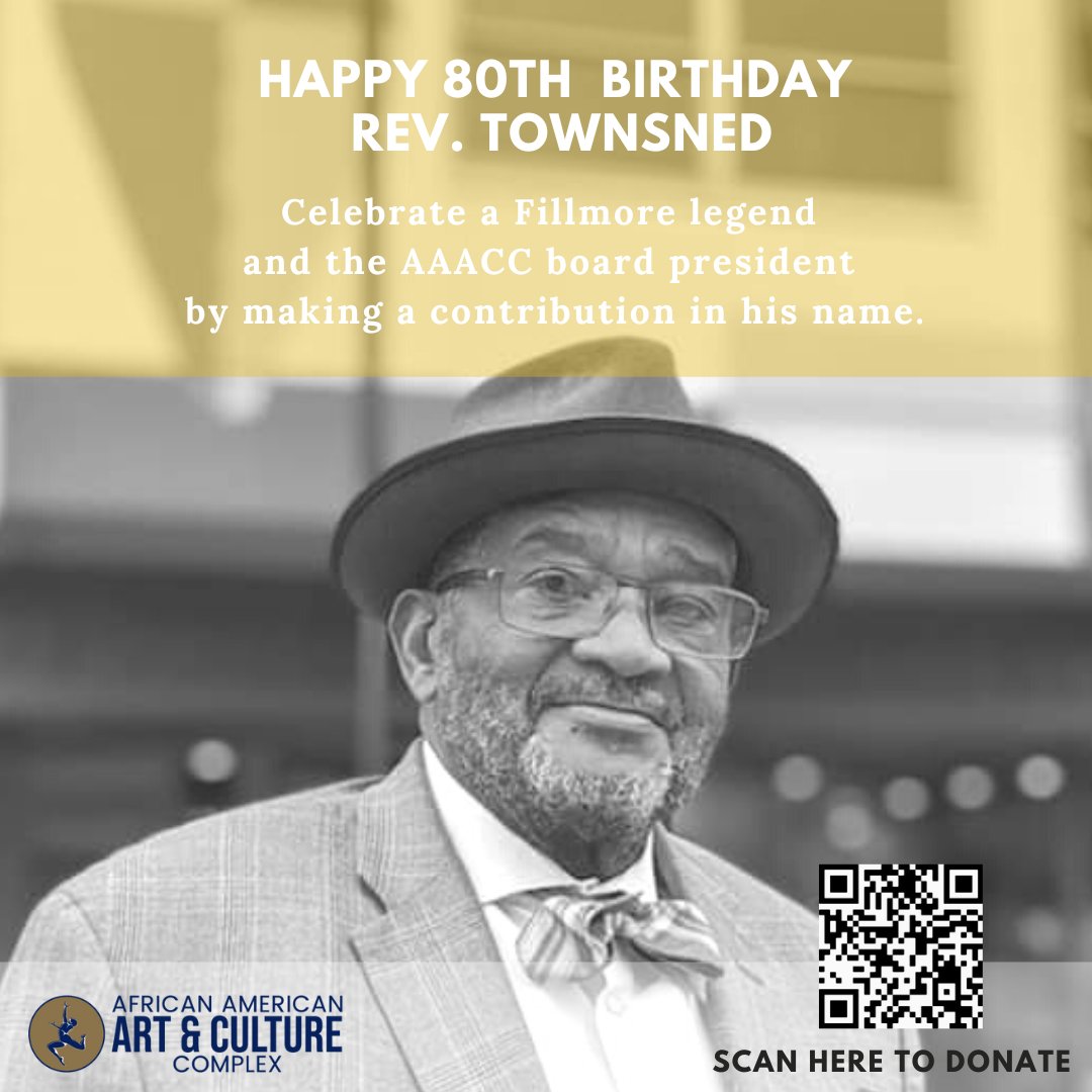SFAAACC's tweet photo. Help us celebrate our Board president, Reverend Arnold Townsend, for the rest of May! https://t.co/b95go51Nzp
