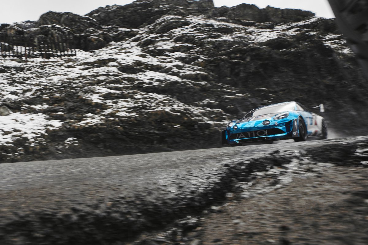 Don't mind us this weekend we'll just be staring at our #PikesPeak Alpine A110 photos!