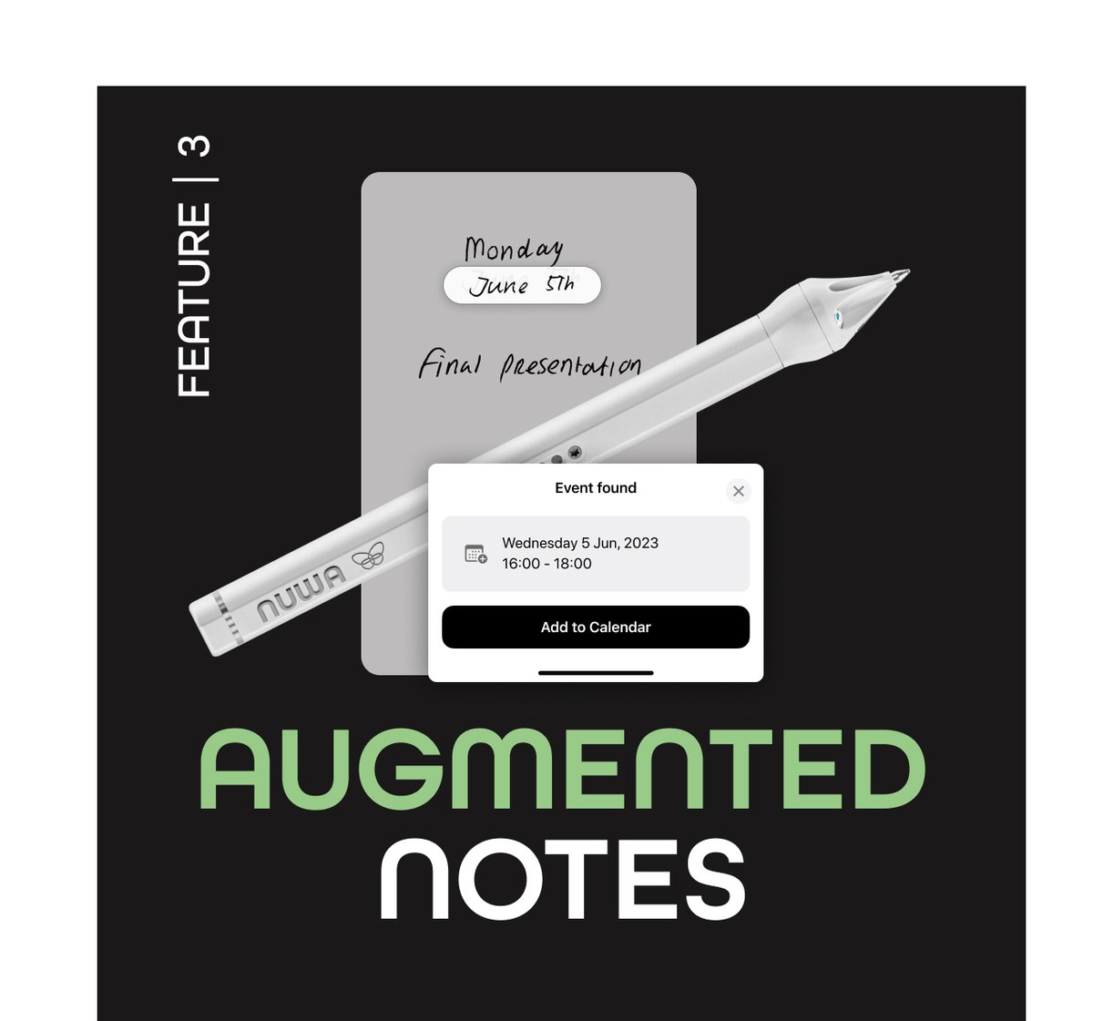 nuwapen's tweet image. ✏️ Say goodbye to ordinary scribbles and hello to a whole new level of creativity and productivity. Let&apos;s dive into the exciting world of augmented note-taking! 🚀📝

#NuwaPenPlus#DigitalHandwriting #NoteTakingRevolution #Innovation #ProductivityBoost #AugmentedNotes