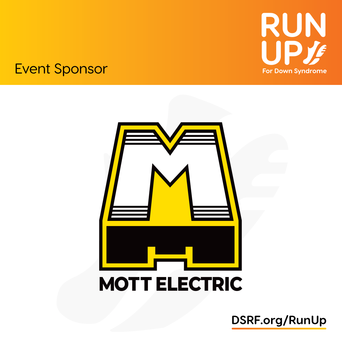 DSRFcanada's tweet photo. We are delighted to welcome another new sponsor to this year's Run Up for Down Syndrome: @MottElectric. Thank you for helping people with Down syndrome thrive through your support of #RunUp4DS!
Register Now: https://t.co/BbfojDPL2t https://t.co/gwEfpjGNwy