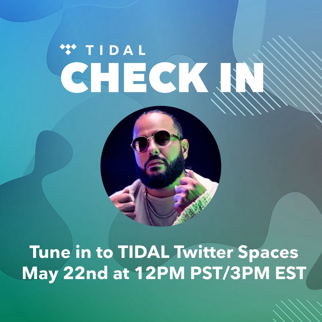 TIDAL's tweet photo. MONDAY π All new #TIDALCheckIn with @ElliottWilson @reBELLYus and @ImmortalJuan. 12pm PT/ 3pm ET. Who's tuning in? https://t.co/5hL0lcHhVn