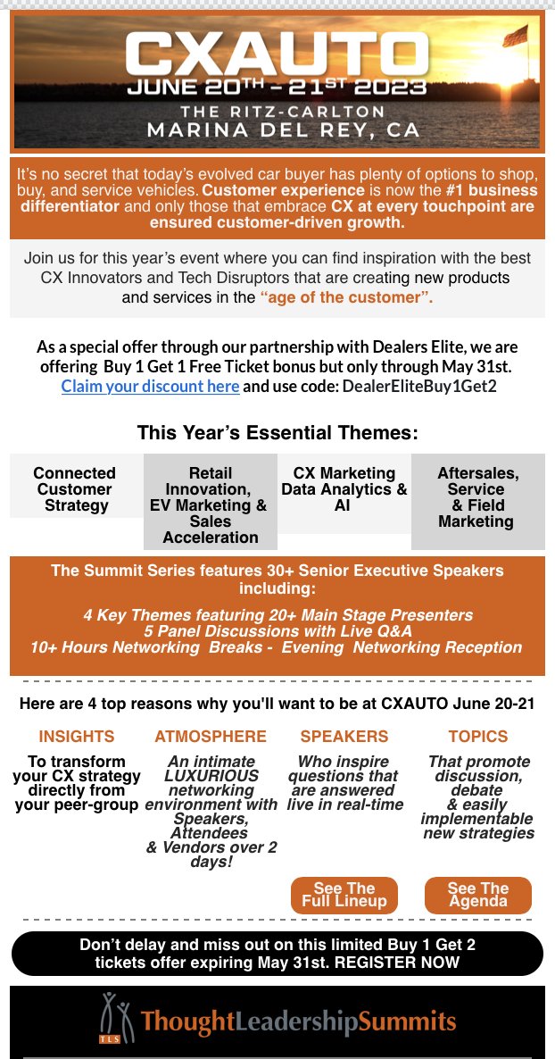 Will we see you there? Special Buy 1 Get 2 Ticket Offer through May 31st bit.ly/42UpGSY