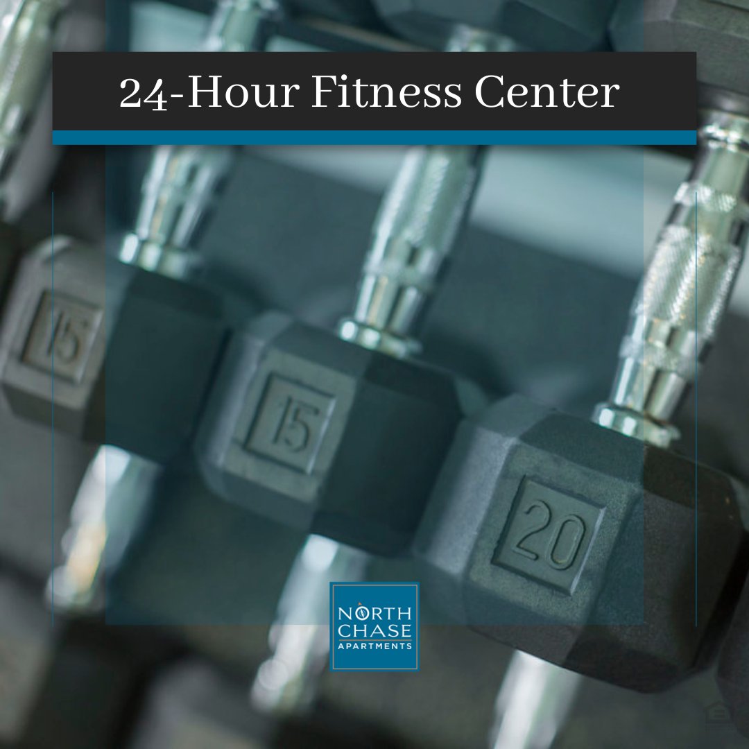 Get your fitness on anytime, day or night! 💪🏋️ #WilmingtonNC #FitnessGoals #ApartmentLiving #northchaseapartments #wilmingtonnc #ilm #blueridgecompanies #brc #apartmentliving #lovewhereyoulive #naa #waa #wrightsvillebeach #wb #carolinabeach #cb #surfcitync #uncw