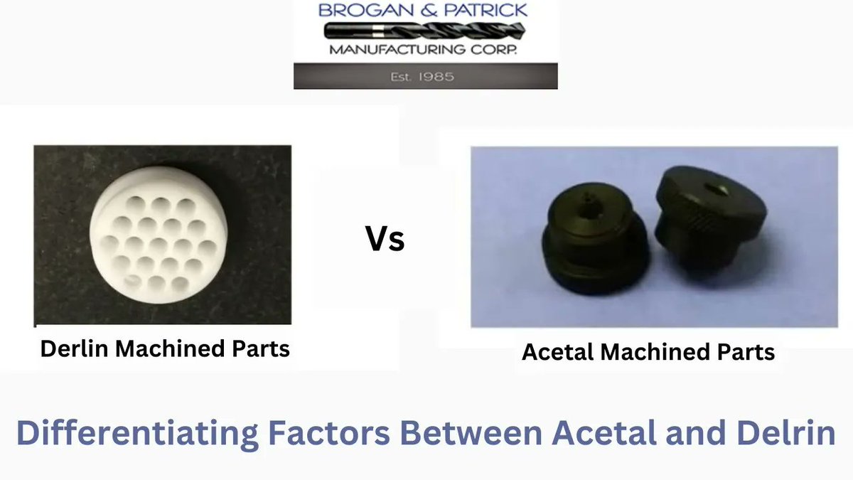 broganpatrick15's tweet photo. Acetal and Delrin are two commonly used polymers for CNC machining. This post describes these two polymers in detail, along with a comparative account. Read: https://t.co/AE5hxld0cj .
#CNCMachining #Acetal #Derlin https://t.co/xv3r1tzenf