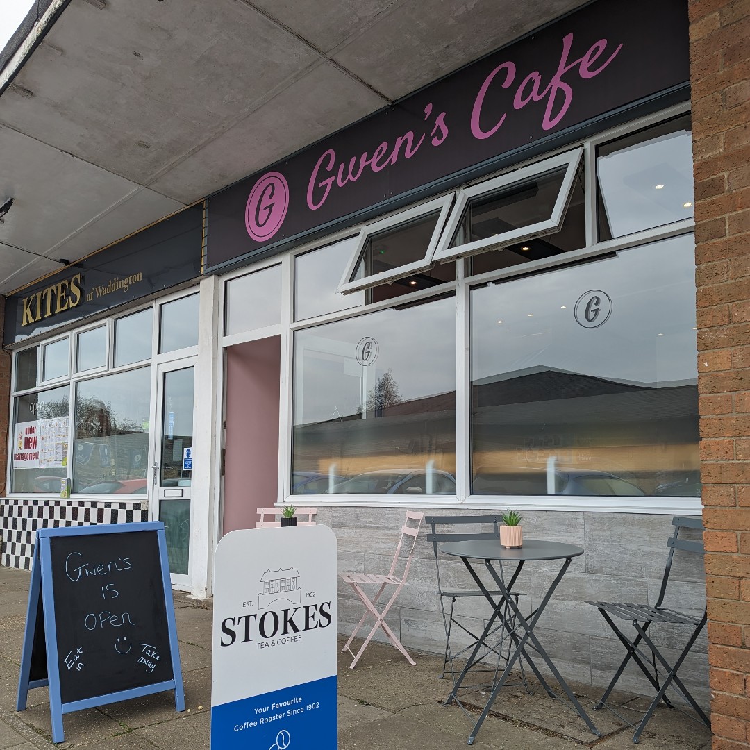 Stokes coffee at Gwen's in Waddington! Gwen's has just opened &amp; produce a wide variety of homemade food with locally sourced ingredients &amp; the freshest locally roasted coffee!

#lincoln #lincolncoffee #coffeeroasters #coffeeroastery