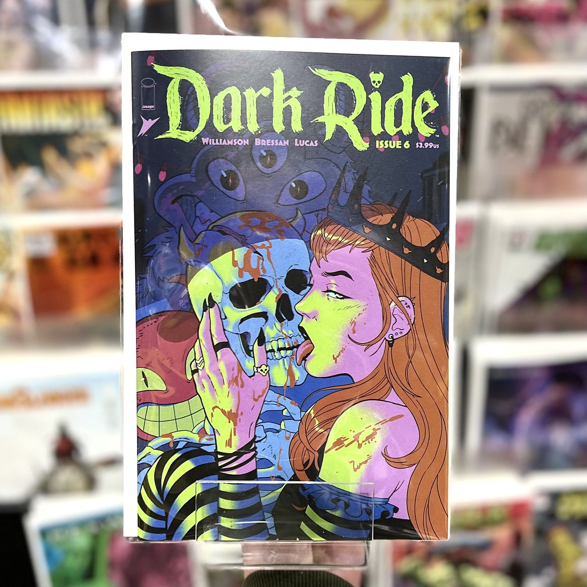 gothamcentralcc's tweet image. Dark Ride Issue #6 now availablie in store!
Writen by @joshuawilliamson 
Illustrated by @AndreiBressan 
#gothamcentralcc #imagecomics #darkride #comics #comicreleases #horrorcomic #mississauga