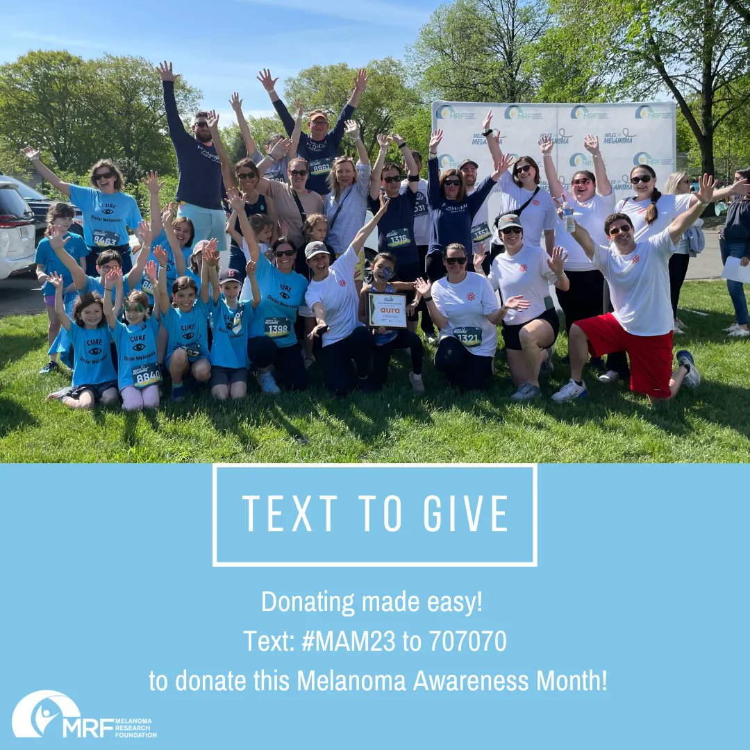 Melanoma Research Foundation on Twitter "Join our mission to raise