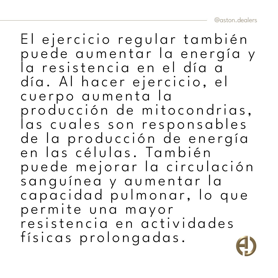 AstonDealers's tweet photo. La actividad física regular es fundamental para mantener una buena salud y bienestar en todos los aspectos de la vida. 
#astondealers #deporte #actividadfísica https://t.co/K0jvKZqEZZ