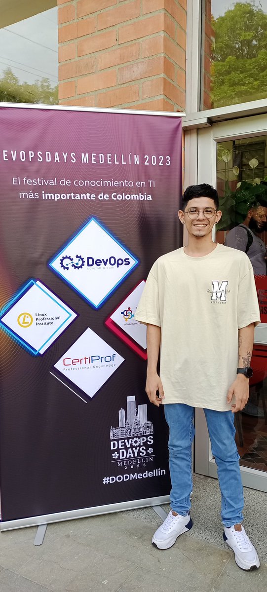 #DODMedellín
#Funlam
#DevOpsDays
Gracias Universidad Católica Luis Amigó - Funlam y DevOpsDays Medellín 2023 por la oportunidad de participar en este gran evento.