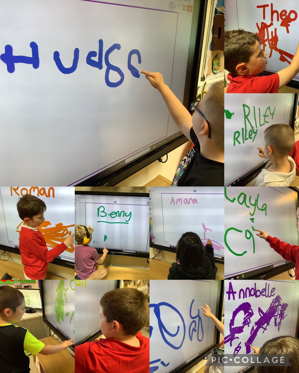 YsgolHenFelin's tweet photo. We have been practising our names this afternoon. #yhfclass3 #findfiveforfine https://t.co/btWDnRIg7G