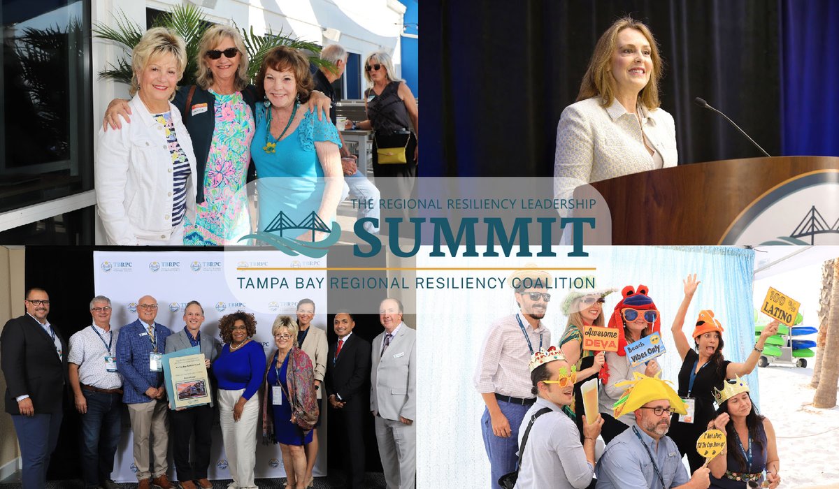 THANK YOU to our speakers, sponsors, and over 350 attendees for making our Resiliency Leadership Summit such a success!

To view the Summit presentations and photos, visit: tbrpc.org/summit2023-rec…

#resilienttampabay