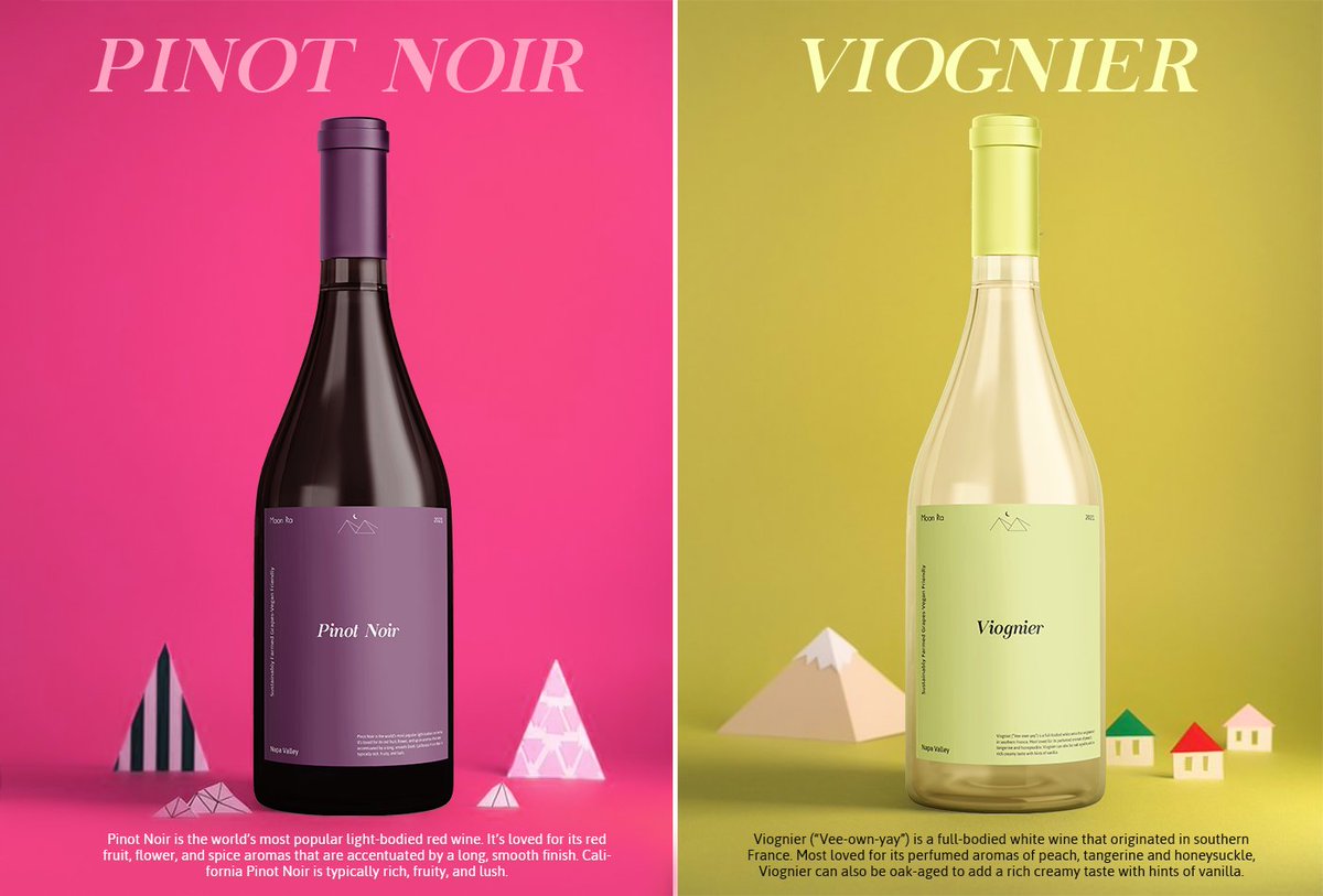 Pinot Noir & Viognier wine label design for a France-based wine company.
𝐒𝐨𝐟𝐭𝐰𝐚𝐫𝐞 𝐔𝐬𝐞𝐝: 𝐀𝐝𝐨𝐛𝐞 𝐀𝐢 & 𝐏𝐡𝐨𝐭𝐨𝐬𝐡𝐨𝐩

#winelabels #winebottlelabels #winelabel #labels #labeldesign #labelsforwinebottles #productlabel #pinotnoir