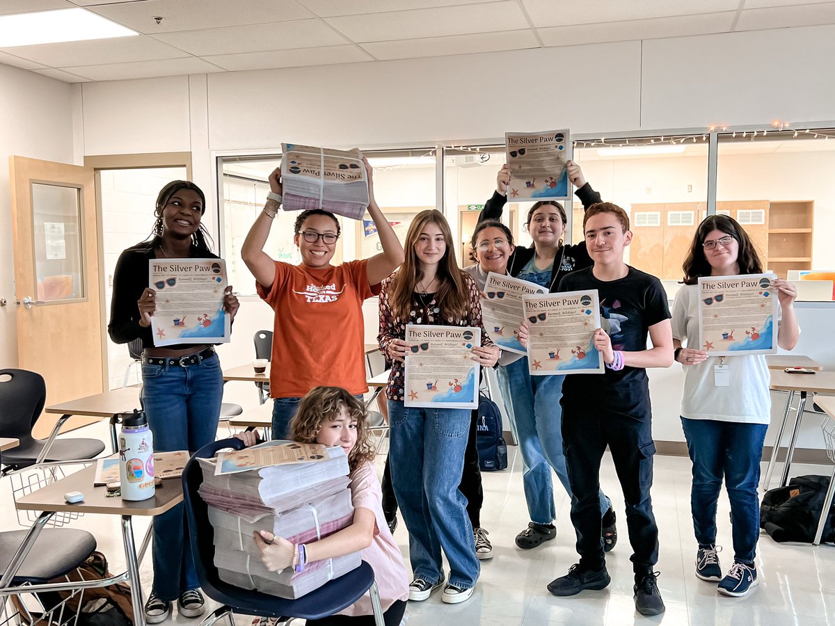 SotocatMedia's tweet photo. Second and final edition for this school year of The Silver Paw is being distributed today. Thanks for all of the support, Wildcats! https://t.co/Kfqut9PbPz
