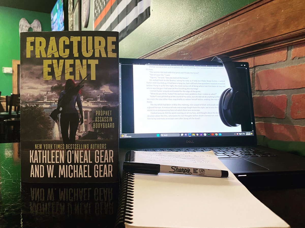 cmullenwrites's tweet photo. It’s 4000 word Friday AND Bring Your Friends to Work Day! Before the fingers pound away, I’ll be joining Skip, Maureen, & Anika in FRACTURE EVENT! I just hope I am able to survive the collapse! If not, @GearBooks will know what to do!
https://t.co/lYSDJVCXpa
#readrowdy #writing https://t.co/k16177PoL8