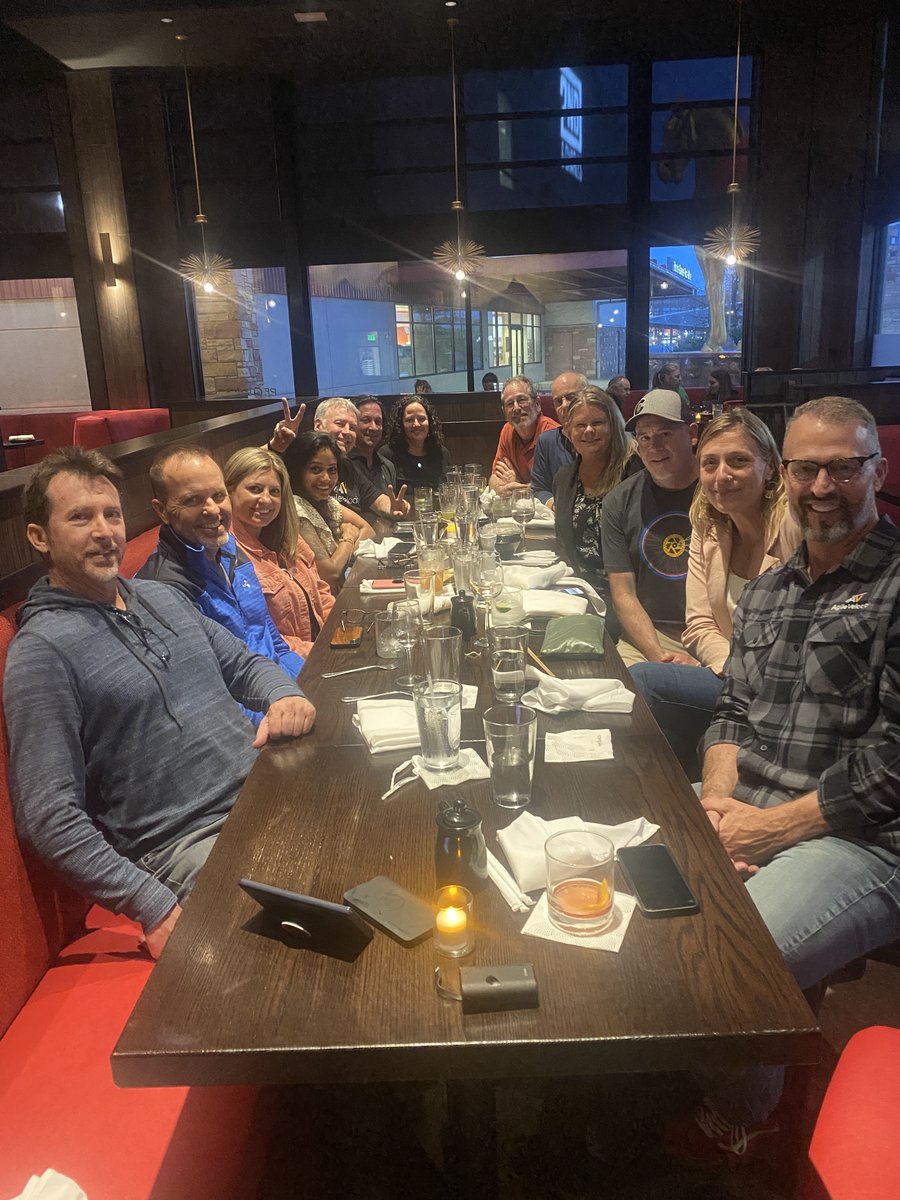 Agile_Velocity's tweet photo. From the West Coast to the UK and pretty much everywhere in between, the AV coaching team has arrived in Denver for some #TeamBuilding! #NobodyWorksAlone https://t.co/AvKNgmMhUq