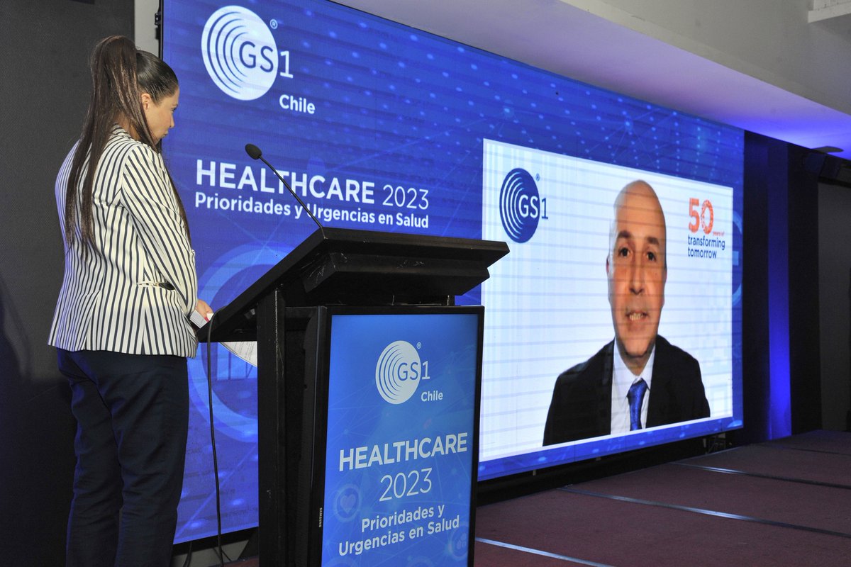GS1Chile's tweet photo. El CEO de GS1 España @PereRosell destacó en el Encuentro GS1 Healthcare 2023 la amplitud del trabajo que realizaron con las comunidades autónomas en materia de estándares globales y trazabilidad, identificando tendencias y desafíos. Ponencia que fue muy bien valorada. https://t.co/M32AGs2ZQe