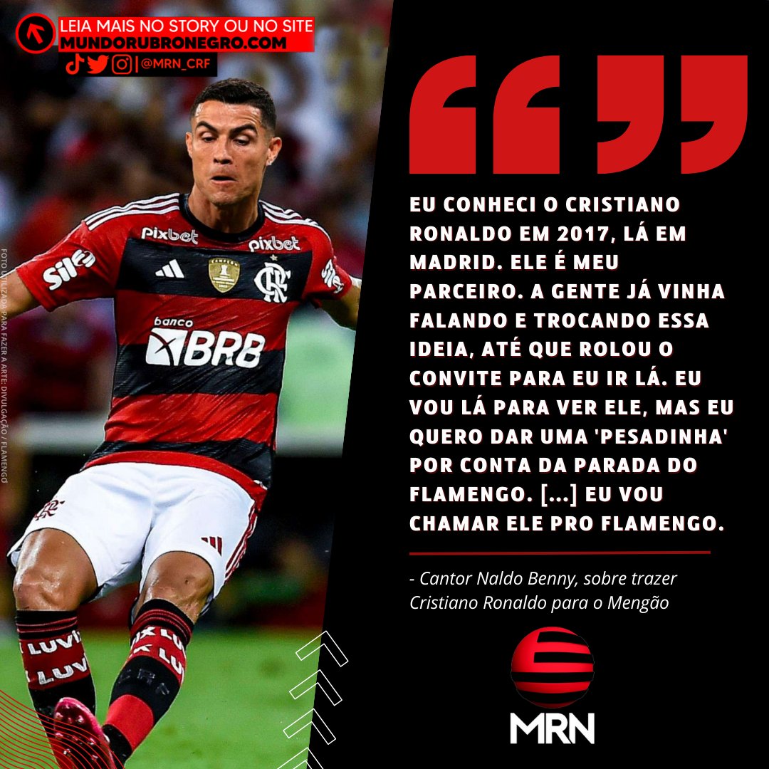 Ventilado no Flamengo, Cristiano Ronaldo fecha com o seu novo time
