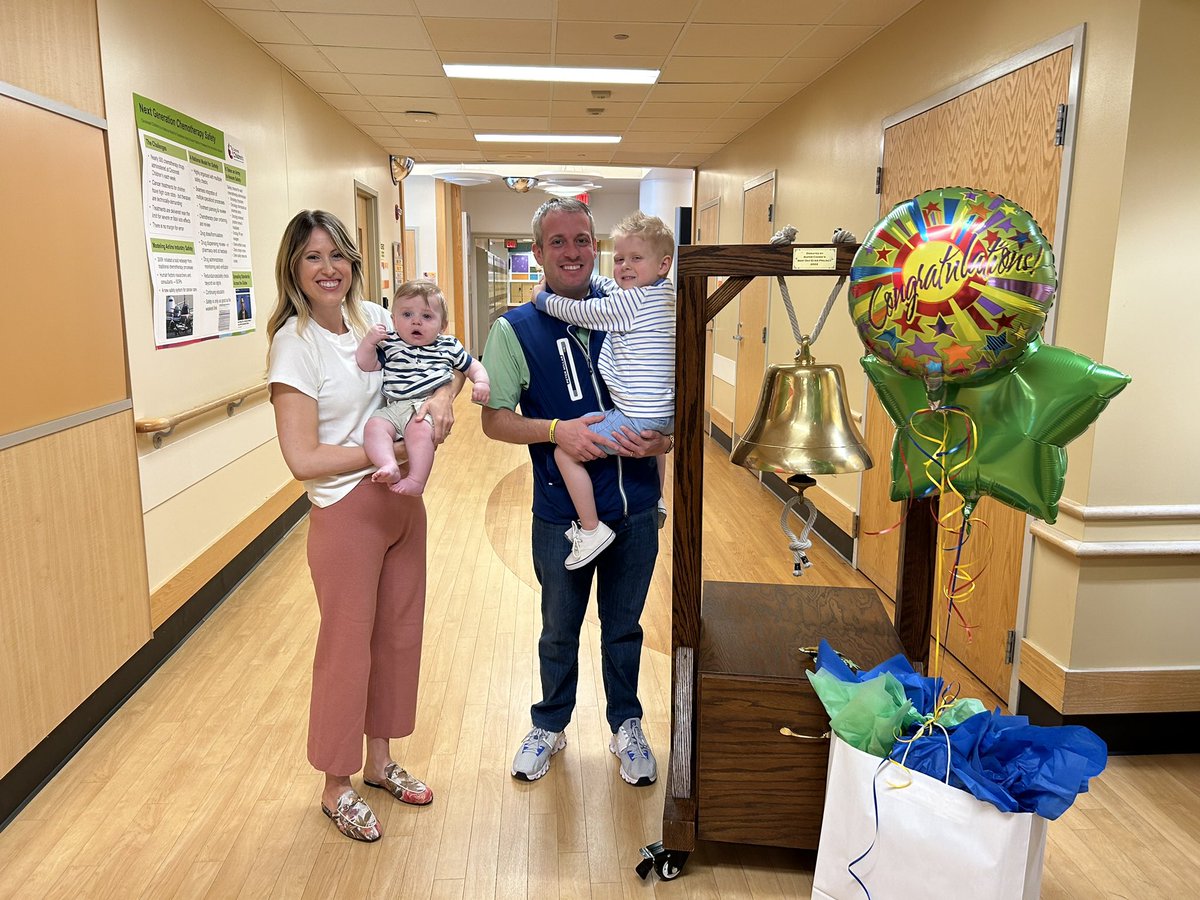 realtyleradkins's tweet image. Incredible day. Ford rang the bell! #lastchemodone #fordtough