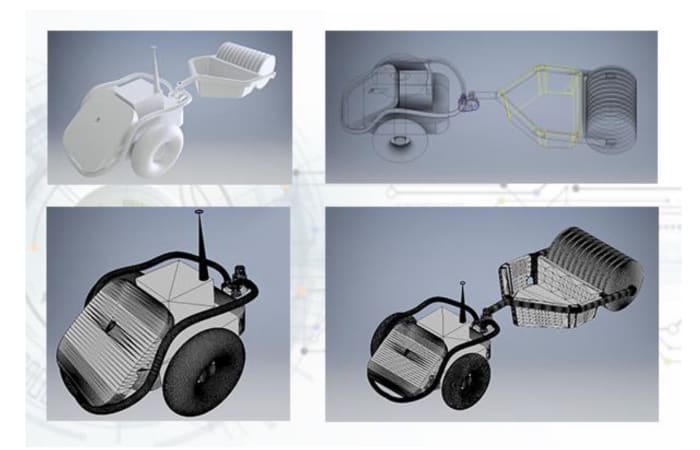 d0tslash's tweet image. If you are so inclined... help my dude get some votes on his robotics entry!? @steelerobotics contest.techbriefs.com/2023/entries/r…