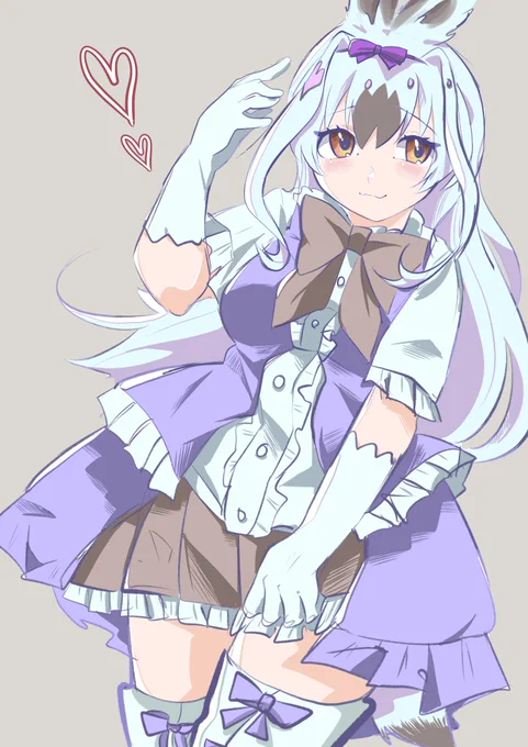 カンジキウサギちゃんの絵