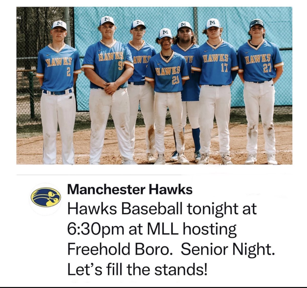 Manchester Hawks Baseball (@baseballmths) on Twitter photo 