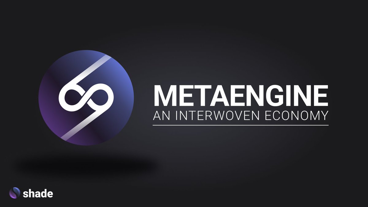 Definews_Info's tweet photo. ♦️ @Shade_Protocol has introduced #MetaEngine

♦️ #Shadeprotocol MetaEngine is a financial system with a superset of self-referential applications sharing value accrual, governance, and interconnected financial functions under a single overarching token that governs Protocol Owned Liquidity (POL) and fees

🔽 VISIT
https://t.co/stWxj3gjKZ
#Definews